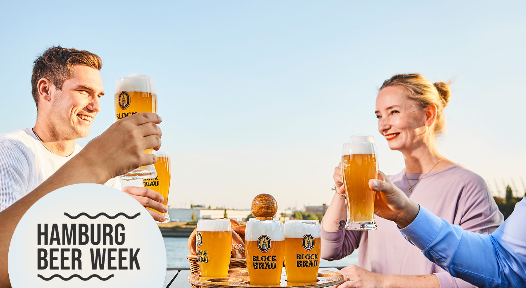 Hamburg Beer Week auf der Blockbräu Hafenterrasse